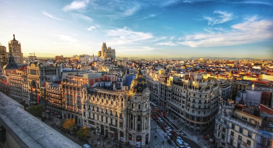 Madrid skyline